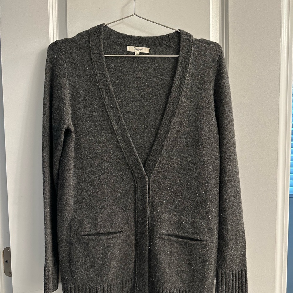 Madewell Charcoal Knit Sweater
